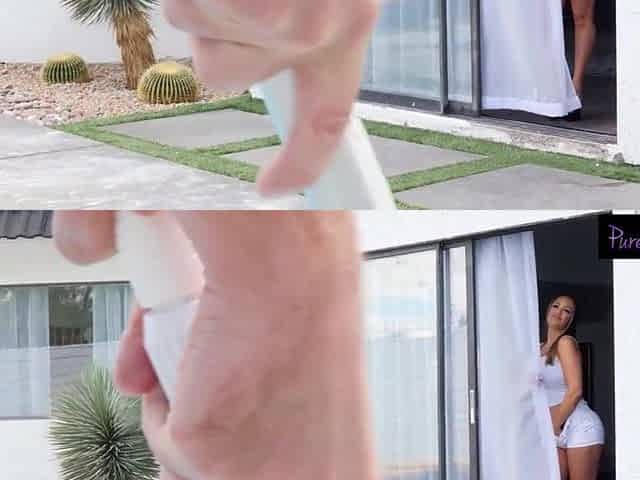 Sofi Ryan Can't Control Her Vagina Around The Pool Male's Schlong