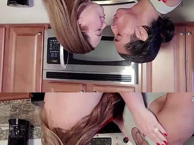 Curvy Older Step-Mama tempt to Bang in kitchen by Male when home alone