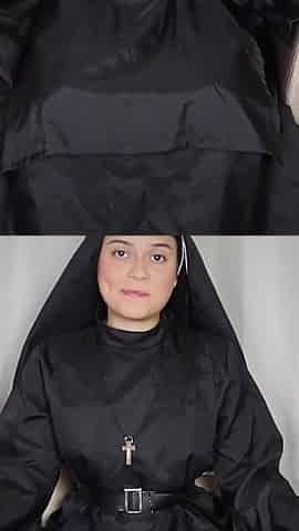 Horny Nun Worships Big Black Cock