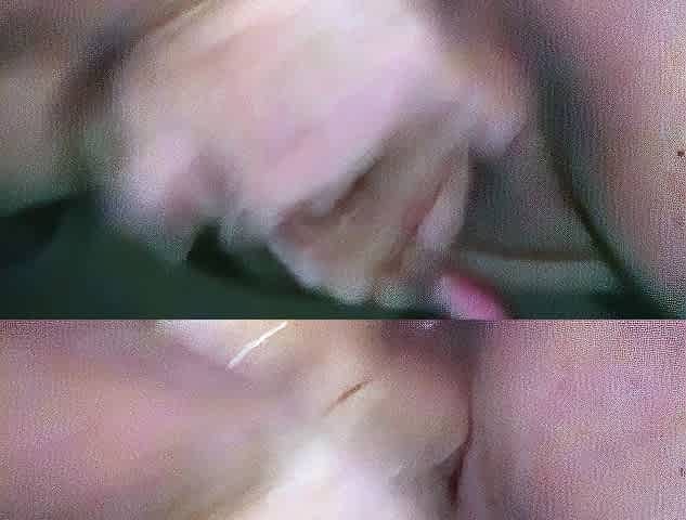 Girl's Private Orgasm with Huge Dildo
