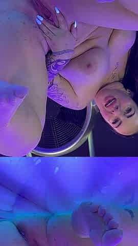 Fucking Myself While Tanning