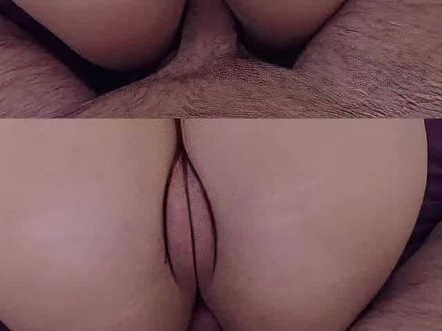 Lengthy legged teen butt banged