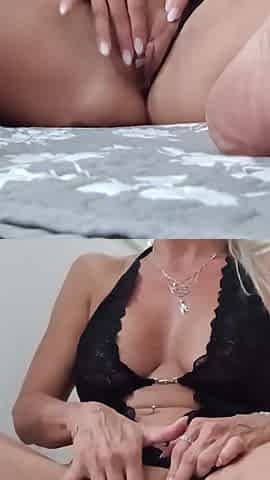 Hot Fingeringwith Glasses and My Feet