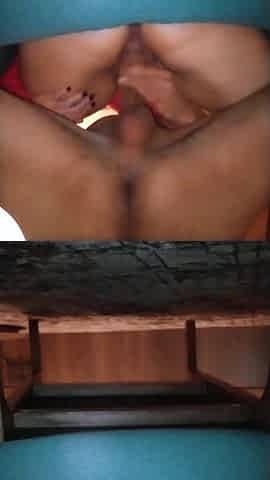 Breaking My Pussy in the Hotel. My Bull Plays and Makes Noises Fucking Me Hard in the Chair.