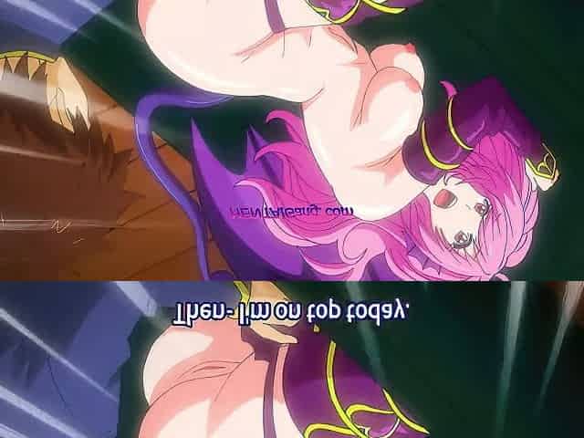 ANAL first time - demon beauty loses it to thick cock & magic cum