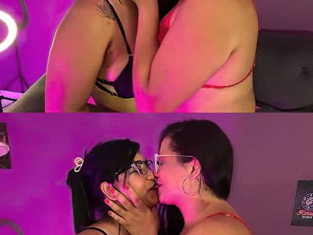 1st Time in Whorehouse: Raquel's Large Butt in Nicoly's Throat