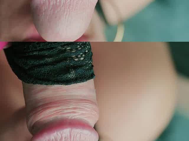 POV - Tongue Edging and Biting
