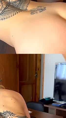 Fucking My Boyfriend After I Told Him My Pussy Was All Wet