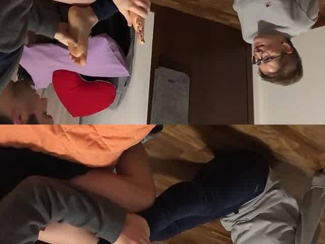 Perfect Footjob From My Perv Stepsister