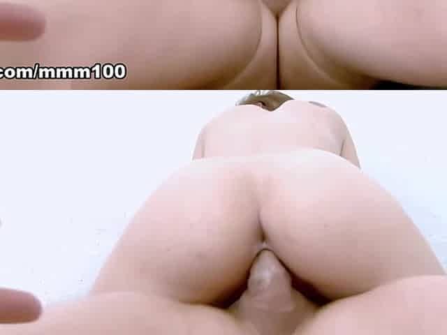 Angel Austin Gets Fucked Hard By An Asian - MMM100