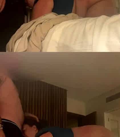 A1NYC sexy big boob redhead sucks and fucks a big cock