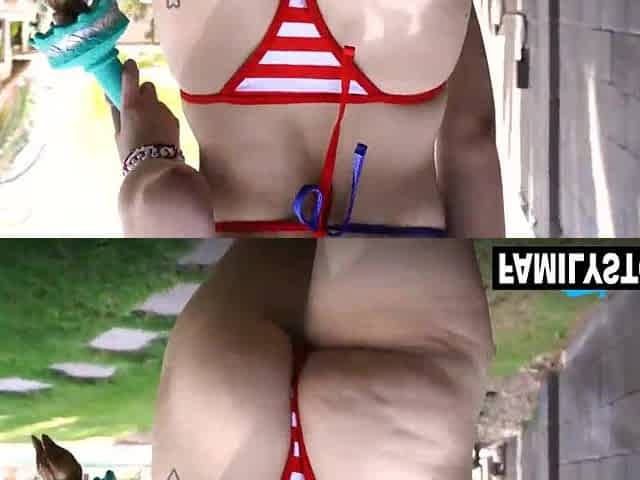 Penelope Kay getting her pleasing booty checked by Will Pounder and Josh Rivers