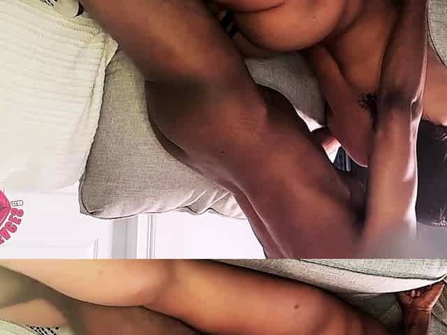 Black and ebony girlfriends get 2 white dicks