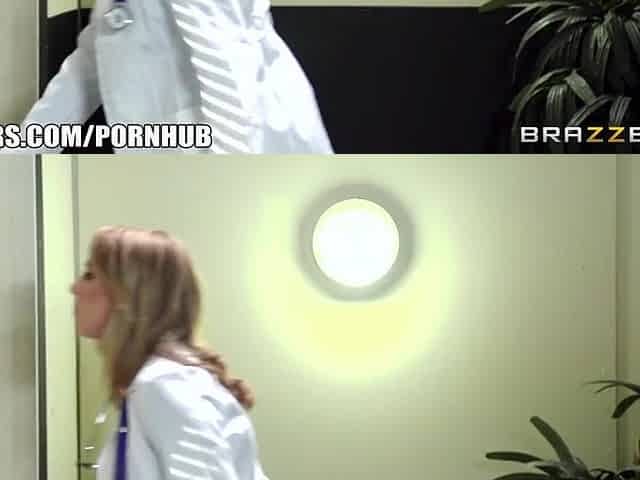 Sexy doctor Brooke Wylde likes large penis - Brazzers