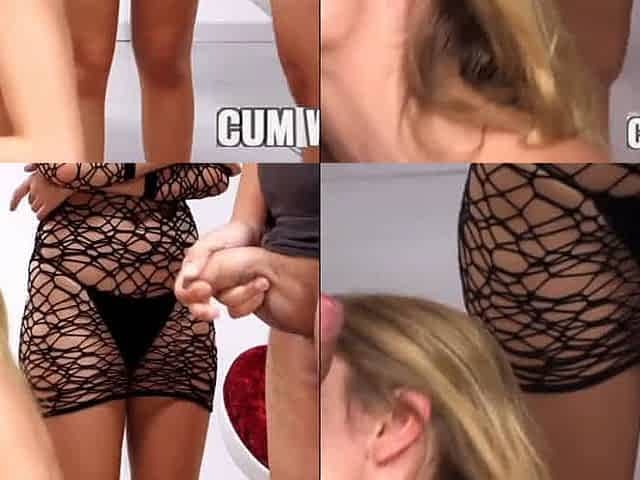 Rebecca Volpetti Bukkake part 1