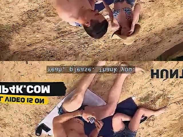 HUNT4K. Olivia Westsun Cheated on her Boyfriend at a Beach