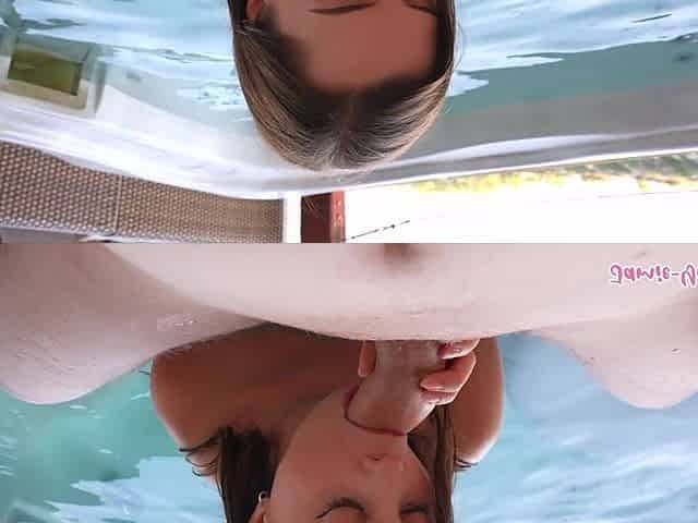 Wet and Horny in the Jacuzzi