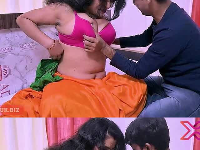 Desi Hot Beautiful Indian MILF Fucks Teenage Boy