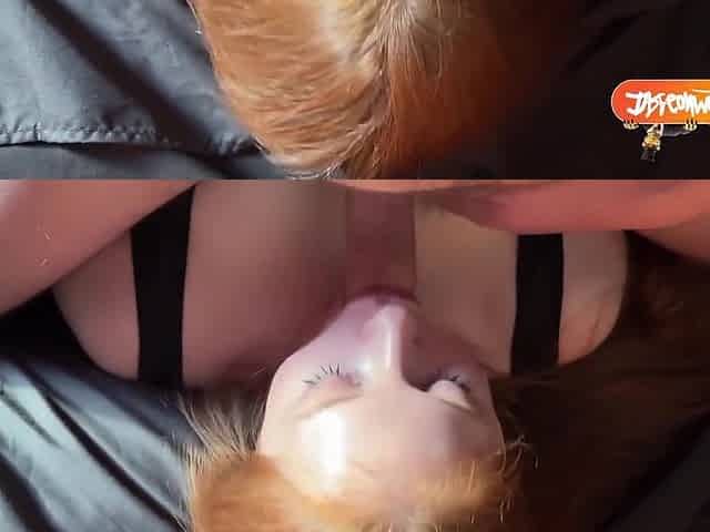 Woke Up Redhead Stepsister With Cock In Her Mouth