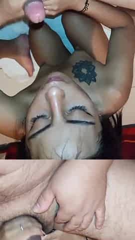 Mariana Flaquita delivers passionate homemade anal threesome
