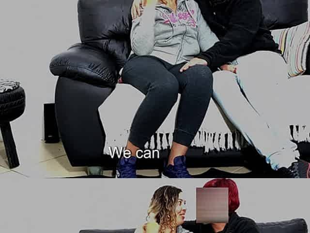 Stepfather Tested His Son's Girlfriend in Front of Him.
