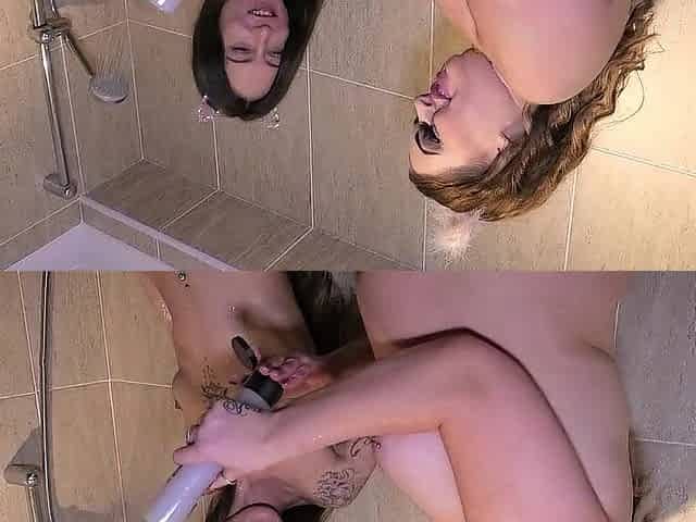 Shower Joy with in nature's garb Brunette hair