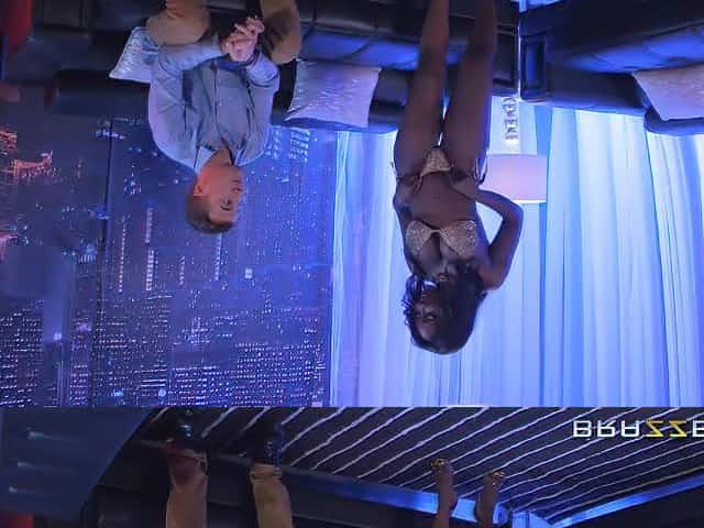 Black stripper and threesome sex surprise for birthday boyfriend Jessy Jones