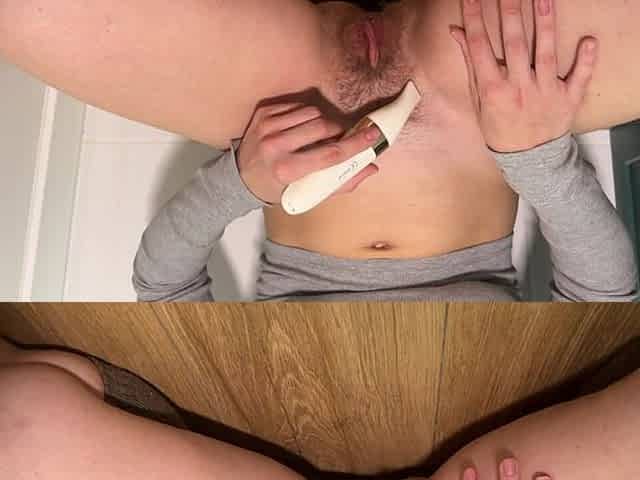 Young Stepmom Pussy Trim Routine