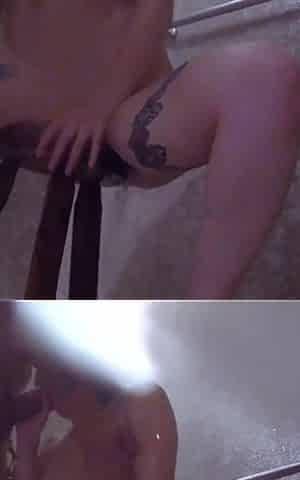 Fucking a Client in the Gym Showers