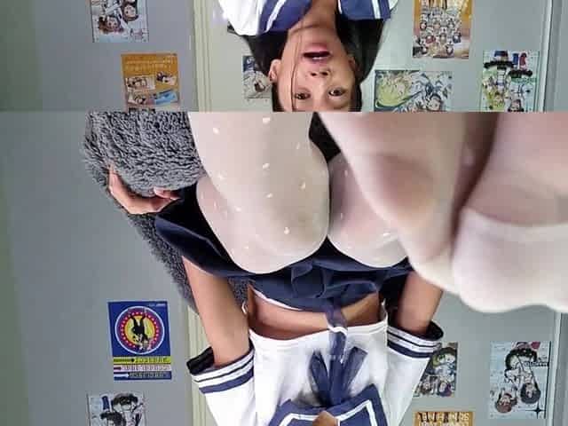 College Girl Nylon JOI