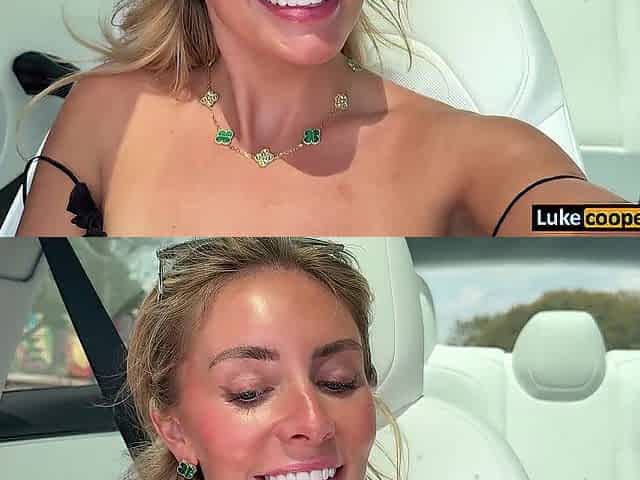 Bonnie Blue Drives Around and Screws In Car - Luke Cooper