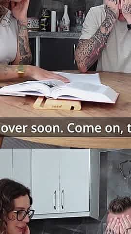 A Big-assed English Teacher Doesn't Mind Having Sex with a Student!