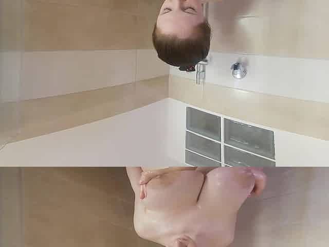 Feeling a Busty Pregnant Teen in the Shower
