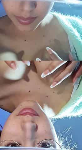 Big boobs milf masturbates with her dildo