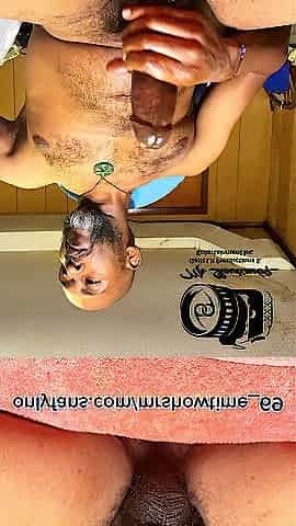 Drop to your knees and Worship Mr Showtime69 Large Ebony Penis