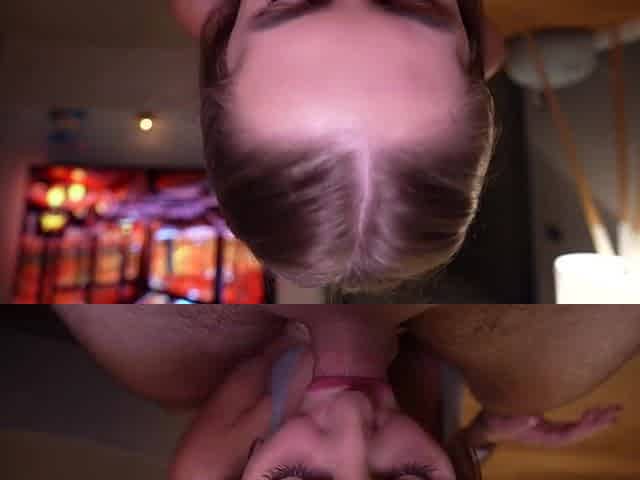 My stepsister sucked my large dick so indecent