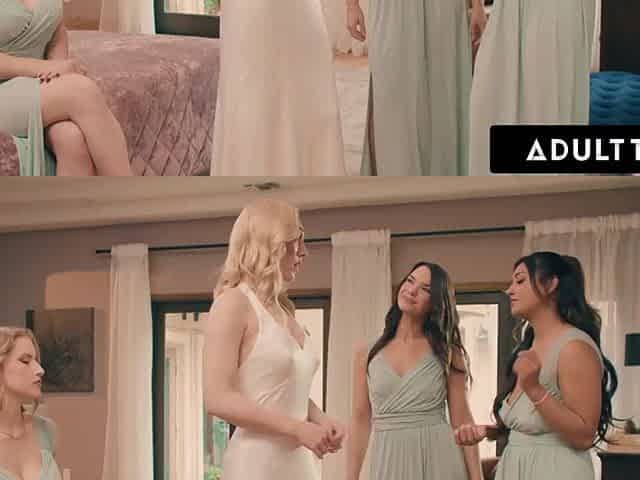 Lily LaBeau LESBO CUNT LICKING FUCKFEST With Bridesmaids