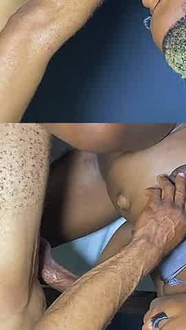 African Teen Loves a Sweet Long Dick