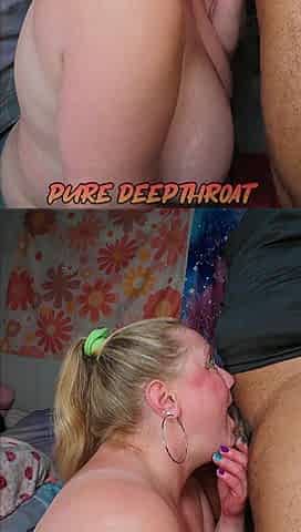 Throat Goblin Ep - 91 BBW Deep Throat Sloppy Blowjob Cum Swallow Facial