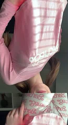 Pale amateur teen brunette Lynn Love