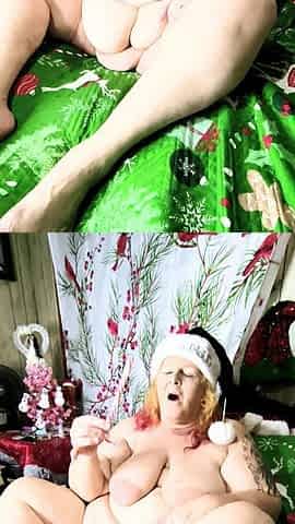 Candy Cane Squirting When Batteries in Dildo Aren't Working
