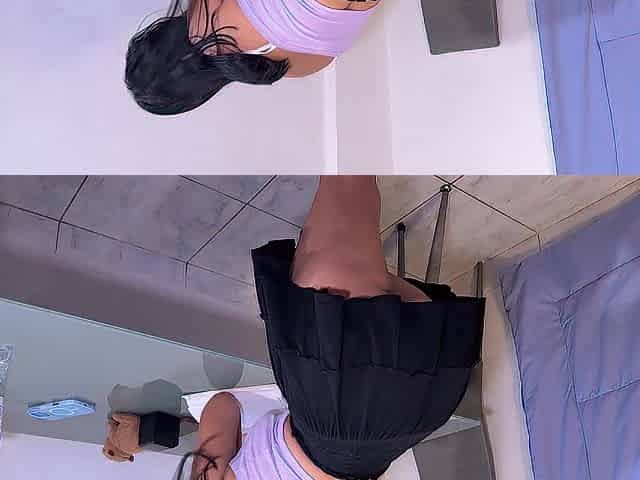 Amateur college angel surrenders to unrelenting thrusts