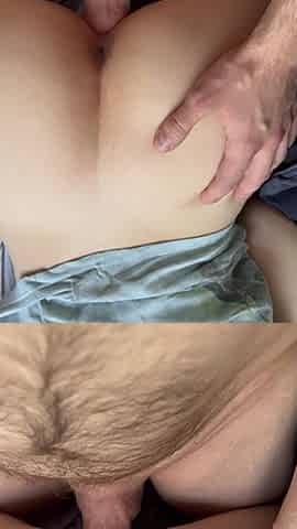 Doggystyle & Cum on Ass