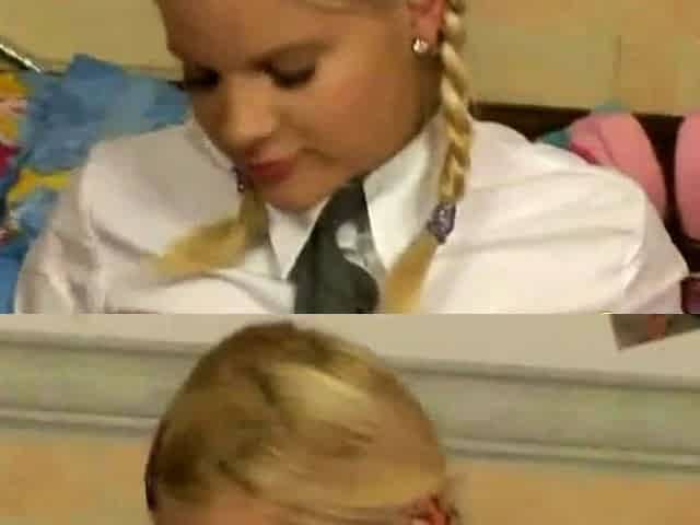 Solo schoolgirl teen