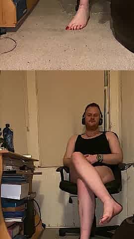 Ava Venice Garlett makes Employee Kiss her Feet for Company Backlog
