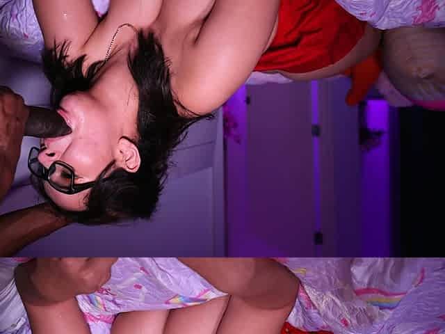 Big assed busty tit fuck and blowjob