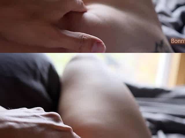 Morning, lazy touches and slow side sex