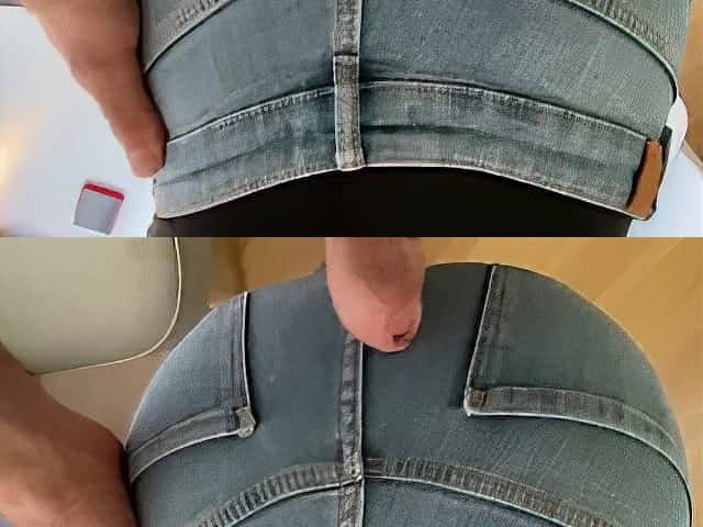 German stepmom gets drilled in her jeans