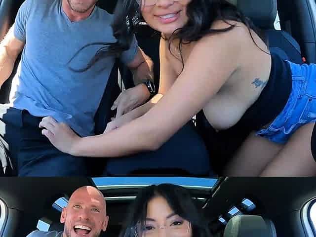 Ran into Johnny Sins shopping - PUBLIC SEX - Cami Strella