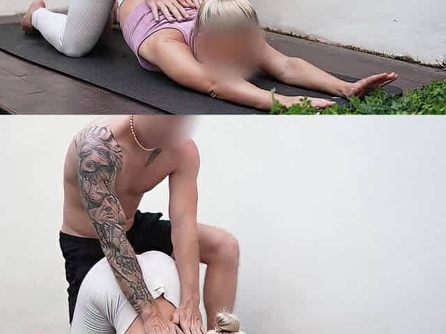 PAWG butt in yoga panties got nailed with large ramrod - ANAL CREAMPIE HELLOELLY